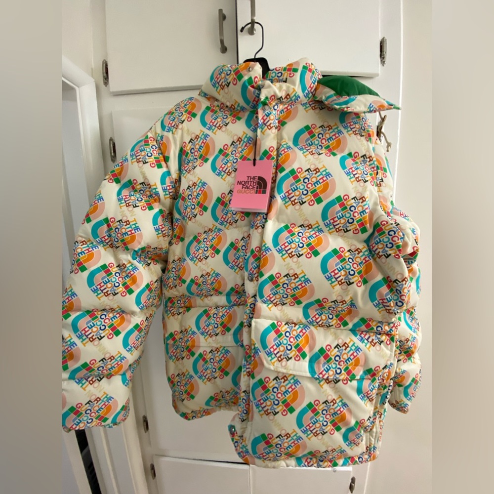 RARE…Brand New With Tags Gucci North Face Down Jacket Size XL